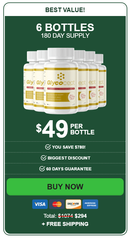 glycocept 6 bottles price